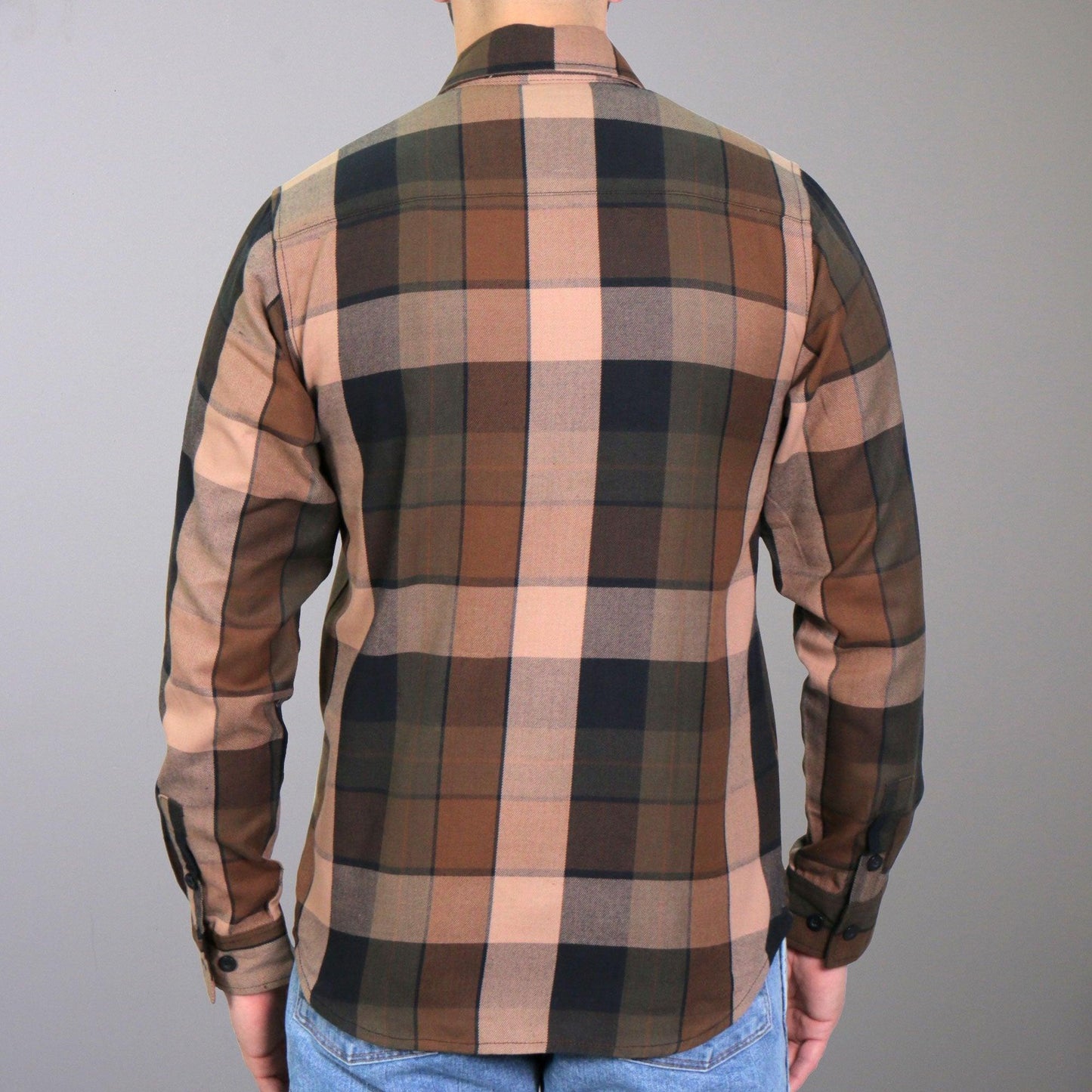 Long Sleeve Sidewinder Flannel Shirt for Men - Military Republic