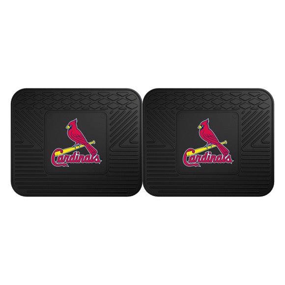 St. Louis Cardinals 2pk Heavy Duty Vinyl Car Mat Set - Military Republic