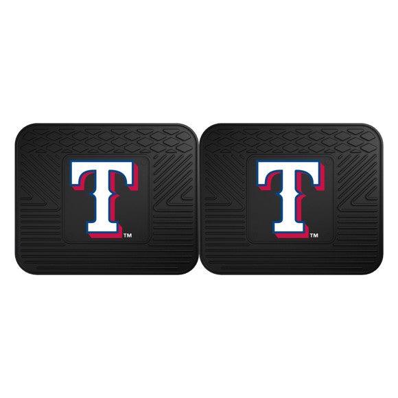 Texas Rangers 2pk Heavy Duty Vinyl Car Mat Set - Military Republic