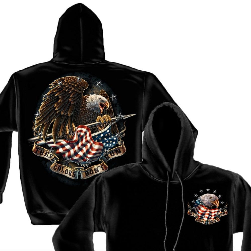 These Colors Don't Run Hoodie-Military Republic