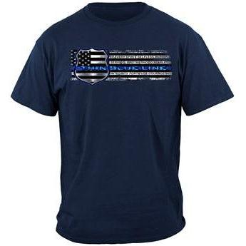 Thin Blue Line Law Enforcement Brotherhood Long Sleeve - Military Republic
