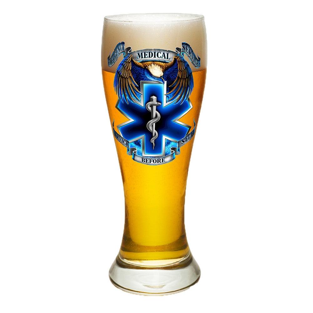 True Heroes EMS Pilsner Glass Set-Military Republic
