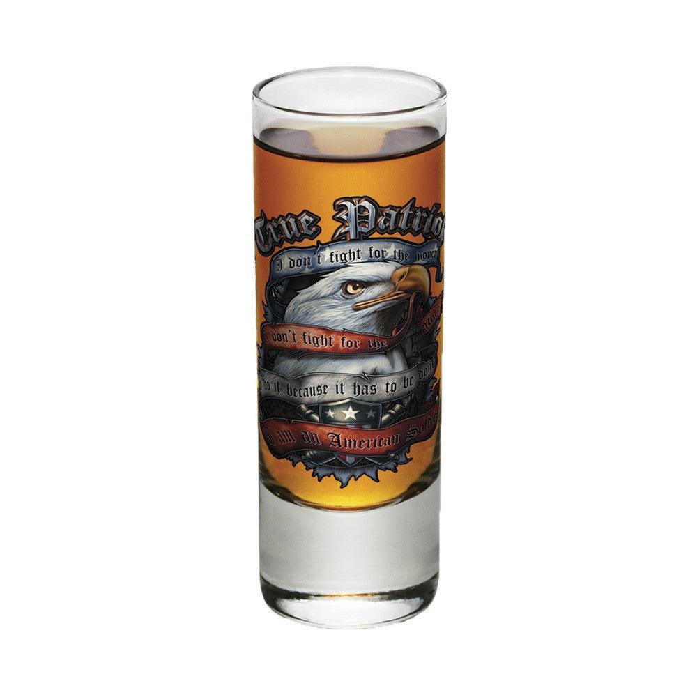 True Patriot Shot Glasses-Military Republic