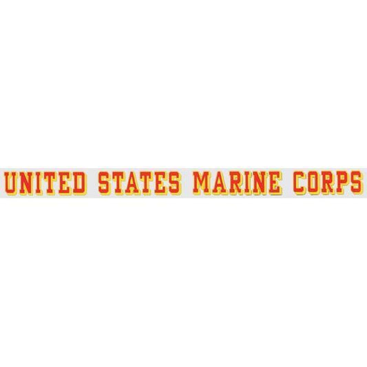United States Marine Corps 17.25"x1.5" Window Strip - Military Republic