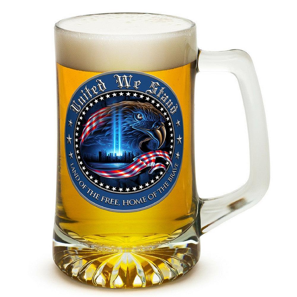 United We Stand, Land Of The Free - Home Of The Brave Tankard-Military Republic