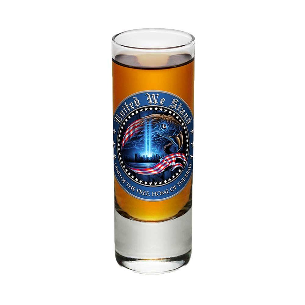 United We Stand Shot Glasses-Military Republic