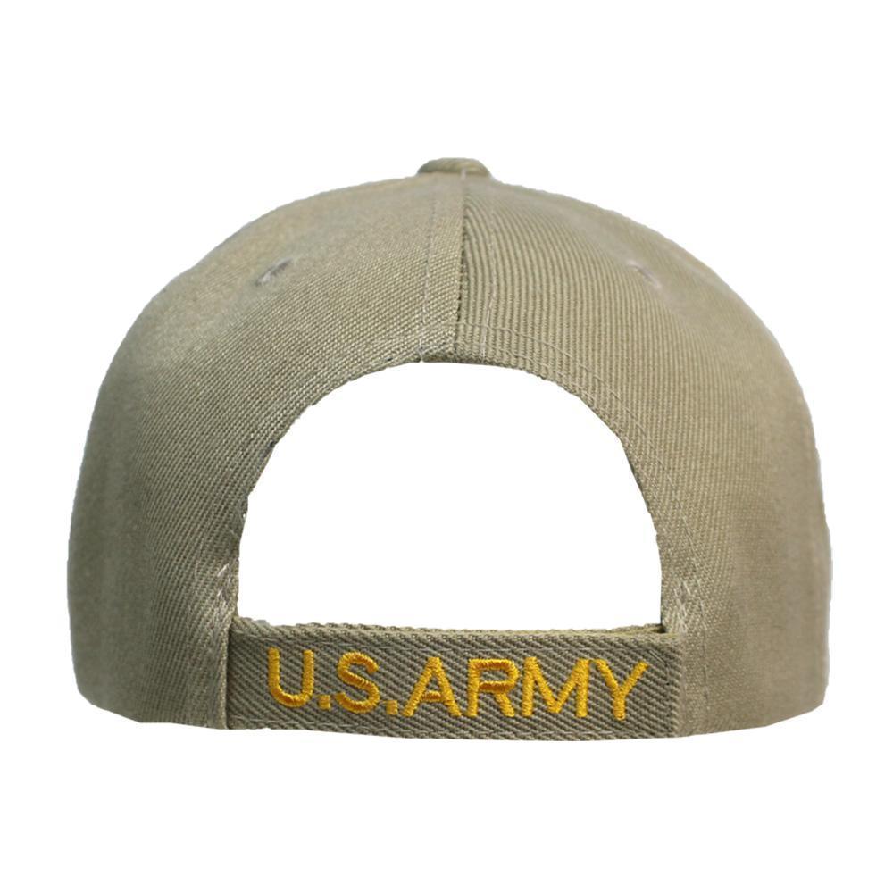 U.S ARMY Embroidery Khaki Cap-Military Republic