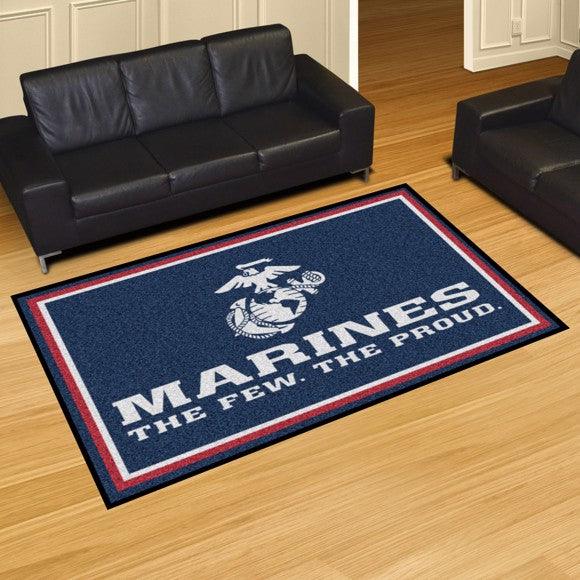 USMC Semper Fi 5 x 8 Rug - Military Republic