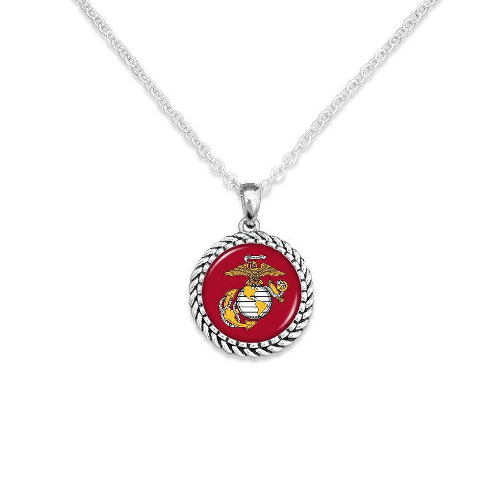 U.S. Marines Rope Edge Necklace - Military Republic