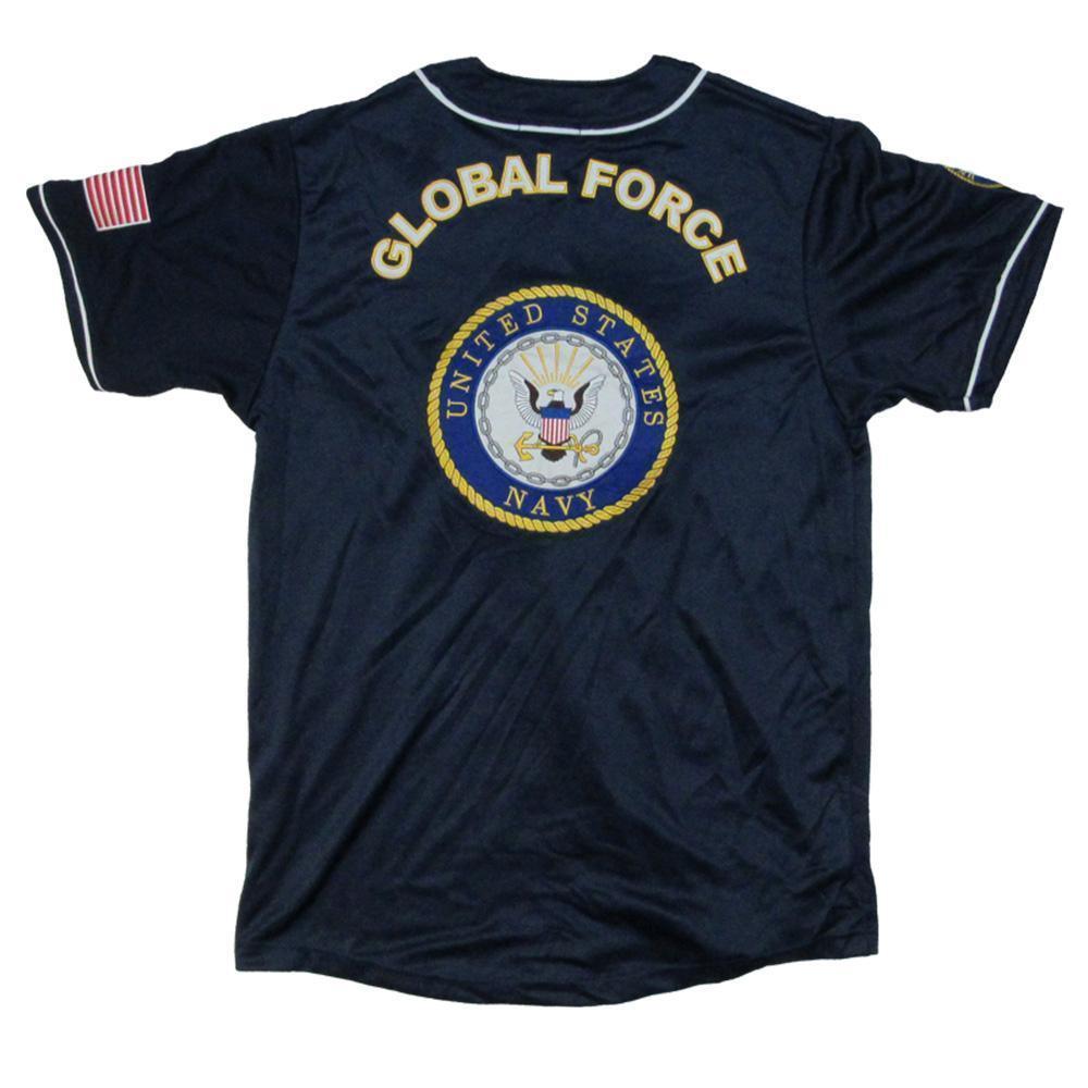 U.S. Navy Baseball Jersey-Military Republic