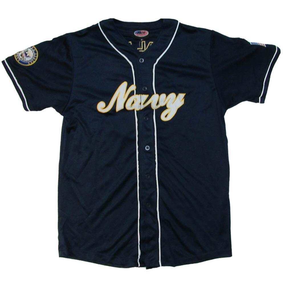 Full sublimation U.S. newest Navy Baseball Jersey