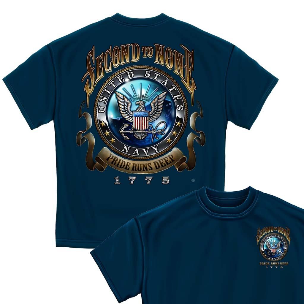 U.S. Navy Second to None T-shirt - Military Republic