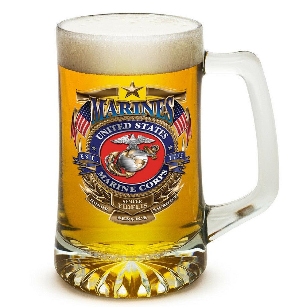 USMC Badge Of Honor Tankard-Military Republic