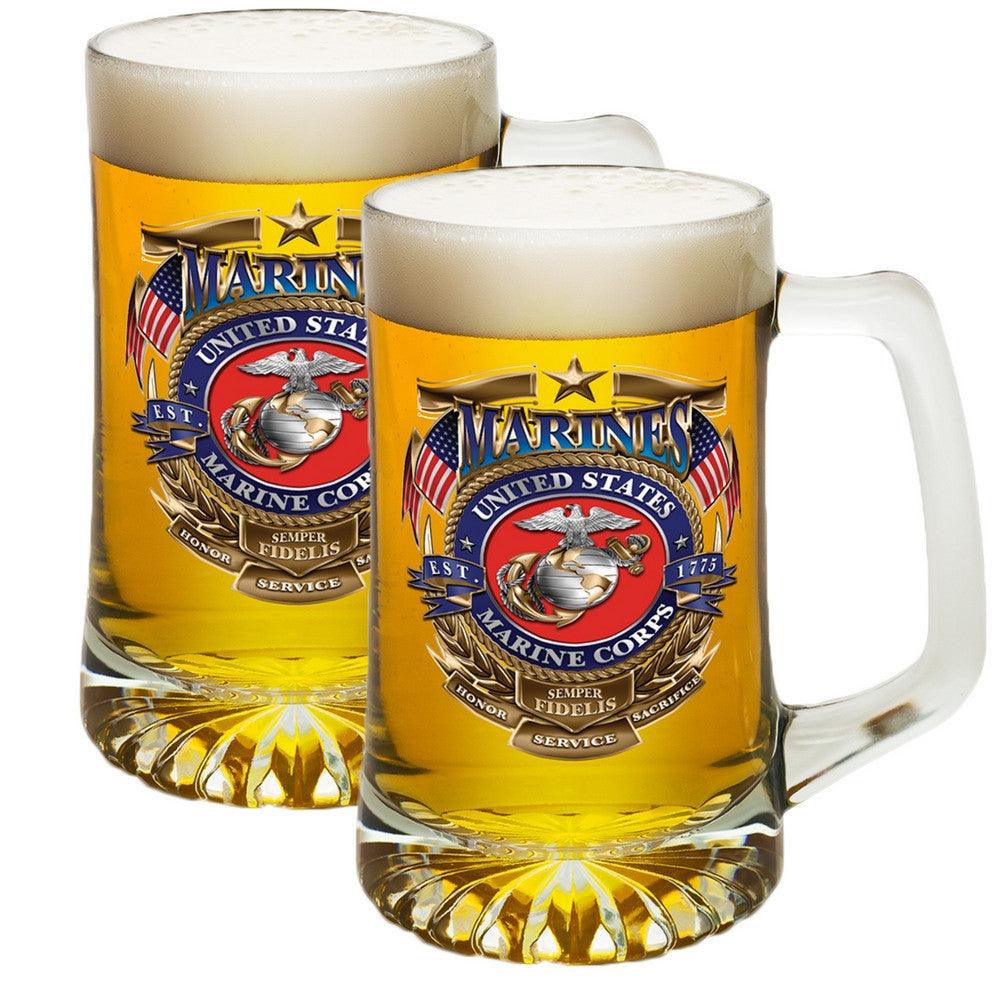 USMC Badge Of Honor Tankard-Military Republic