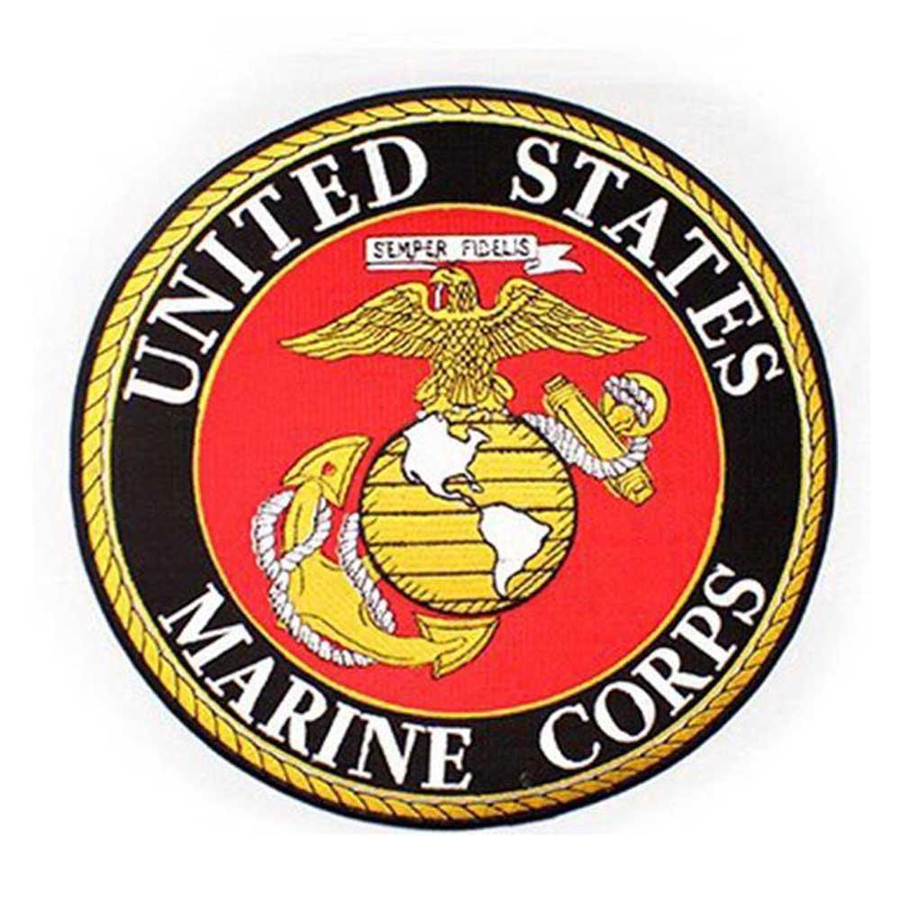 USMC Insignia Rocker Back Patch (10 inch)-Military Republic