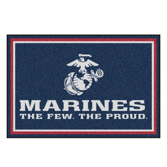 USMC Semper Fi 5 x 8 Rug - Military Republic