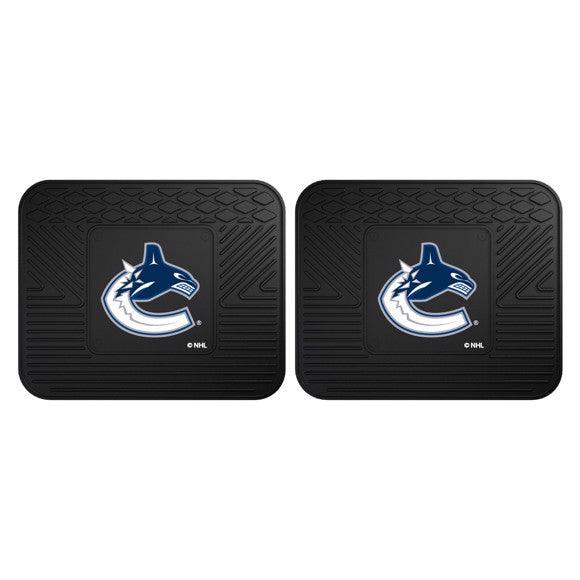 Vancouver Canucks 2pk Heavy Duty Vinyl Car Mat Set - Military Republic