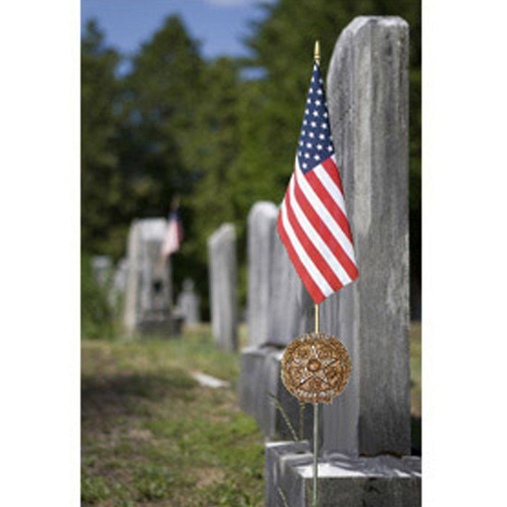 Vietnam War Memorial Aluminum Markers for Flags - Military Republic