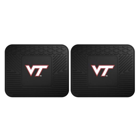 Virginia Tech 2pk Heavy Duty Vinyl Car Mat Set - Military Republic