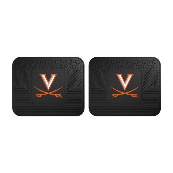 University of Virginia 2pk Heavy Duty Vinyl Car Mat Set - Military Republic