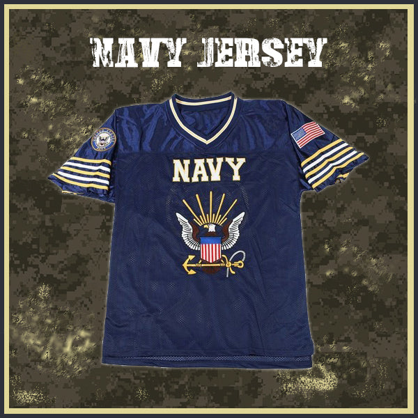 Discover Navy Jerseys for Every Fan – Military Republic