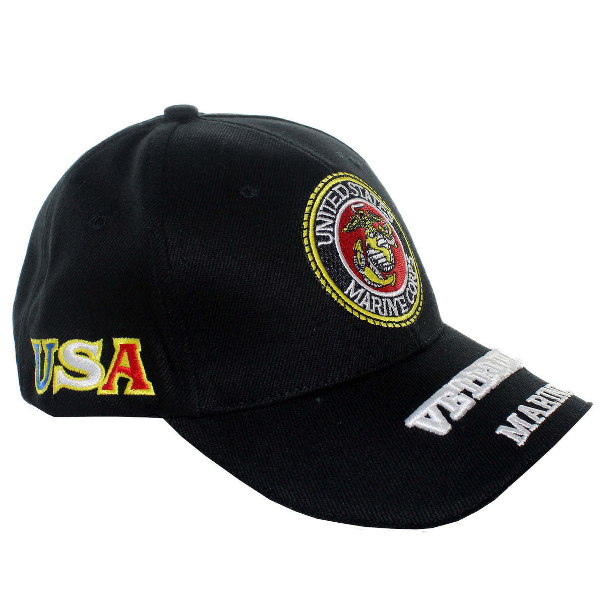 U.S. Marine Corps Embroidered Veteran Cap – view 2
