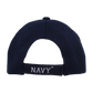 U.S. Navy Embroidered Veteran Cap - Navy Blue – view 5
