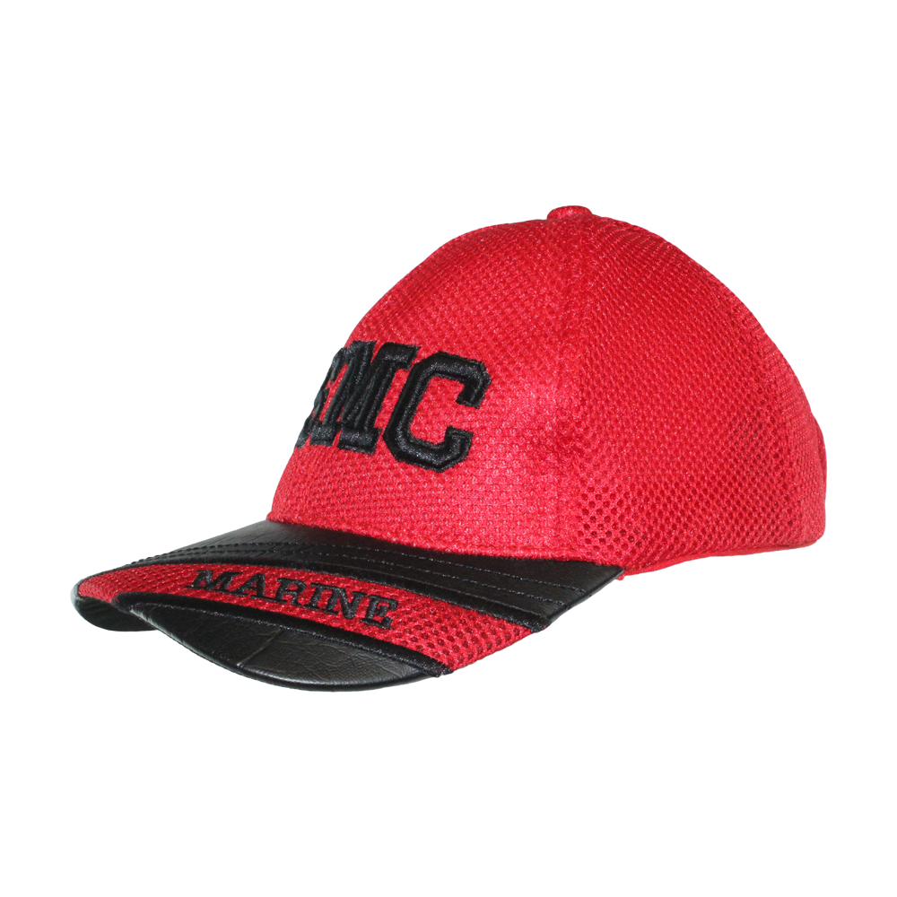 U.S. Marines Official Leather Brim Structured Cap – view 3