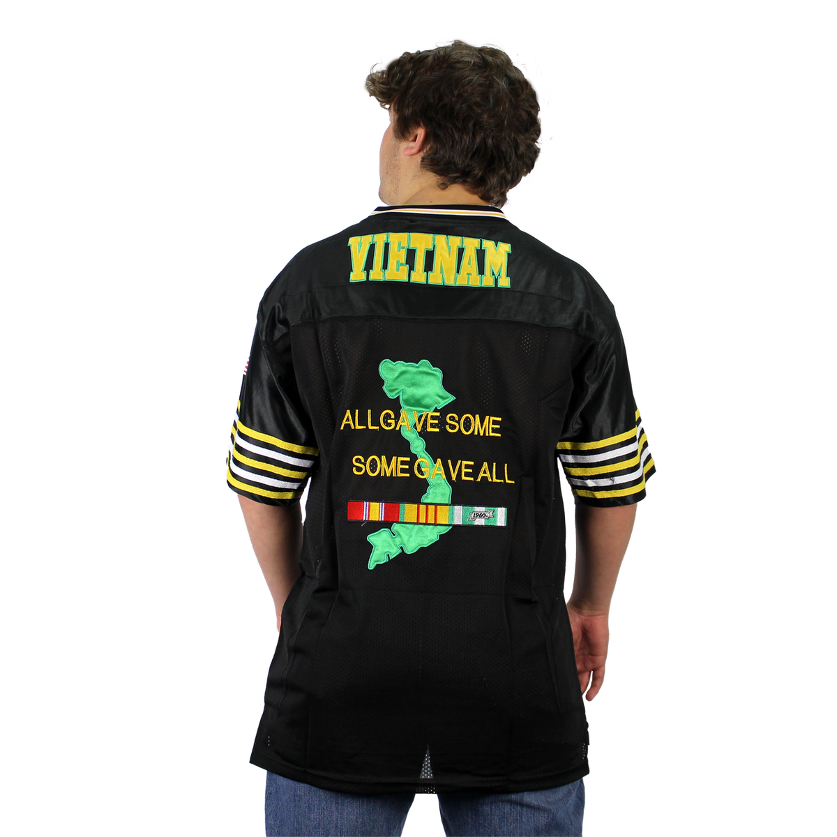 U.S. Vietnam Veteran Football Jersey – view 2