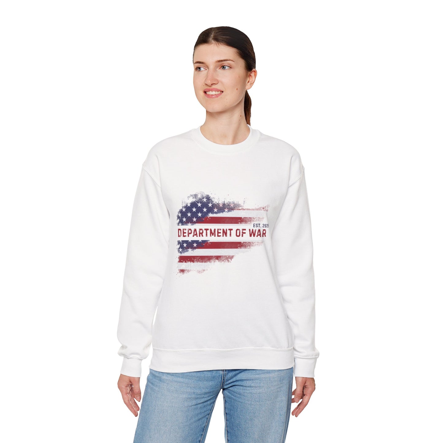 Patriotic Unisex Department of War Long Sleeve Shirt – Est. 2025
