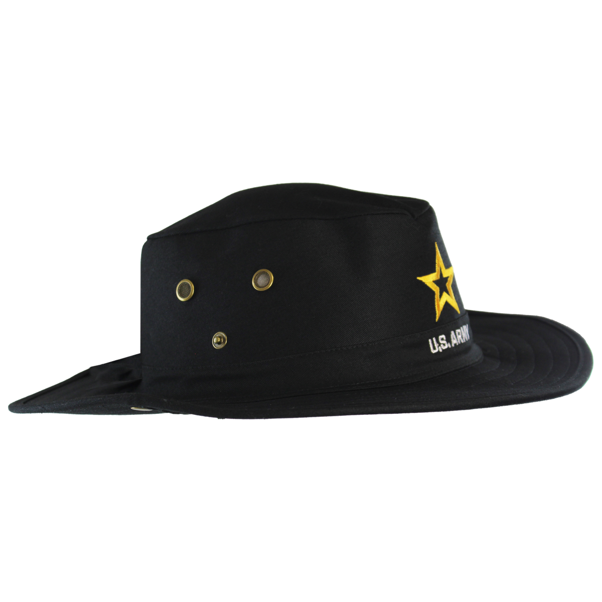 US Army Black Military Hunter Hat – view 2