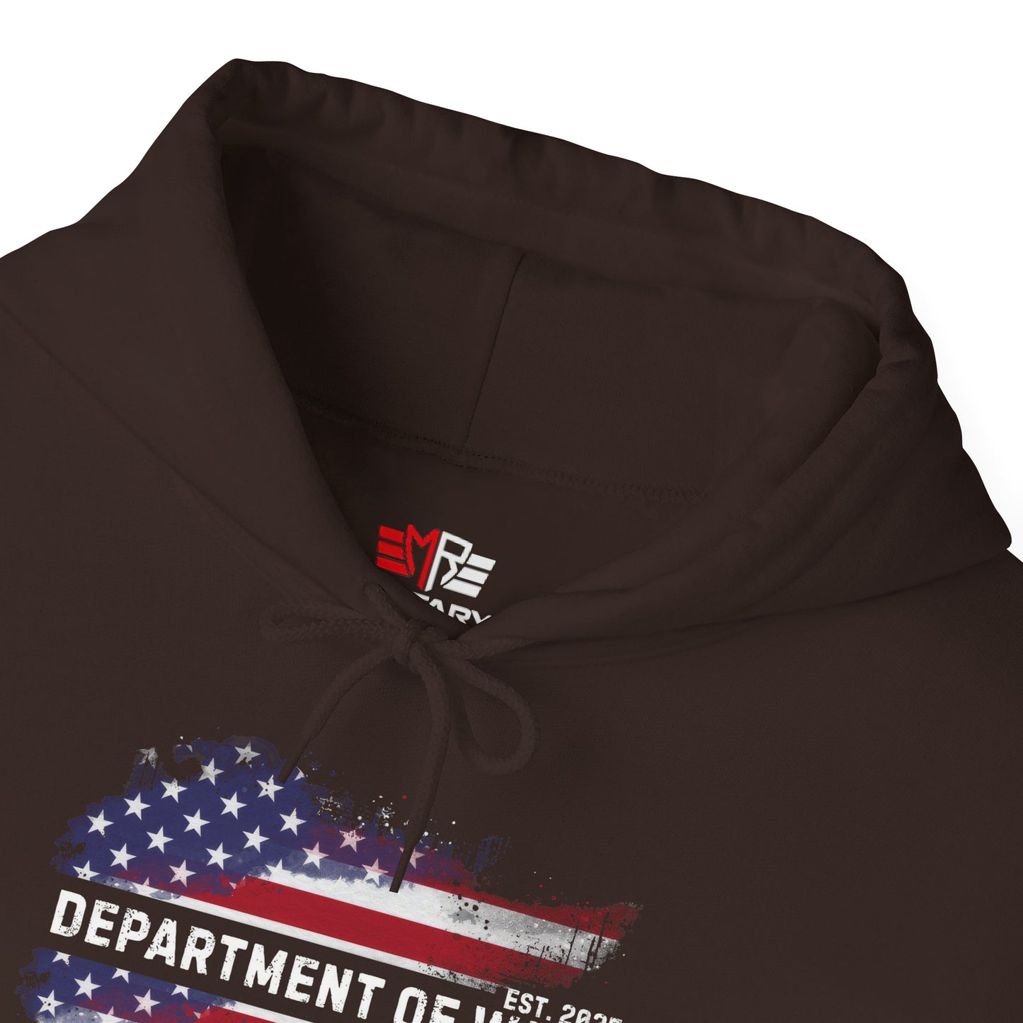 Patriotic Unisex Department of War Hoodie – Est. 2025