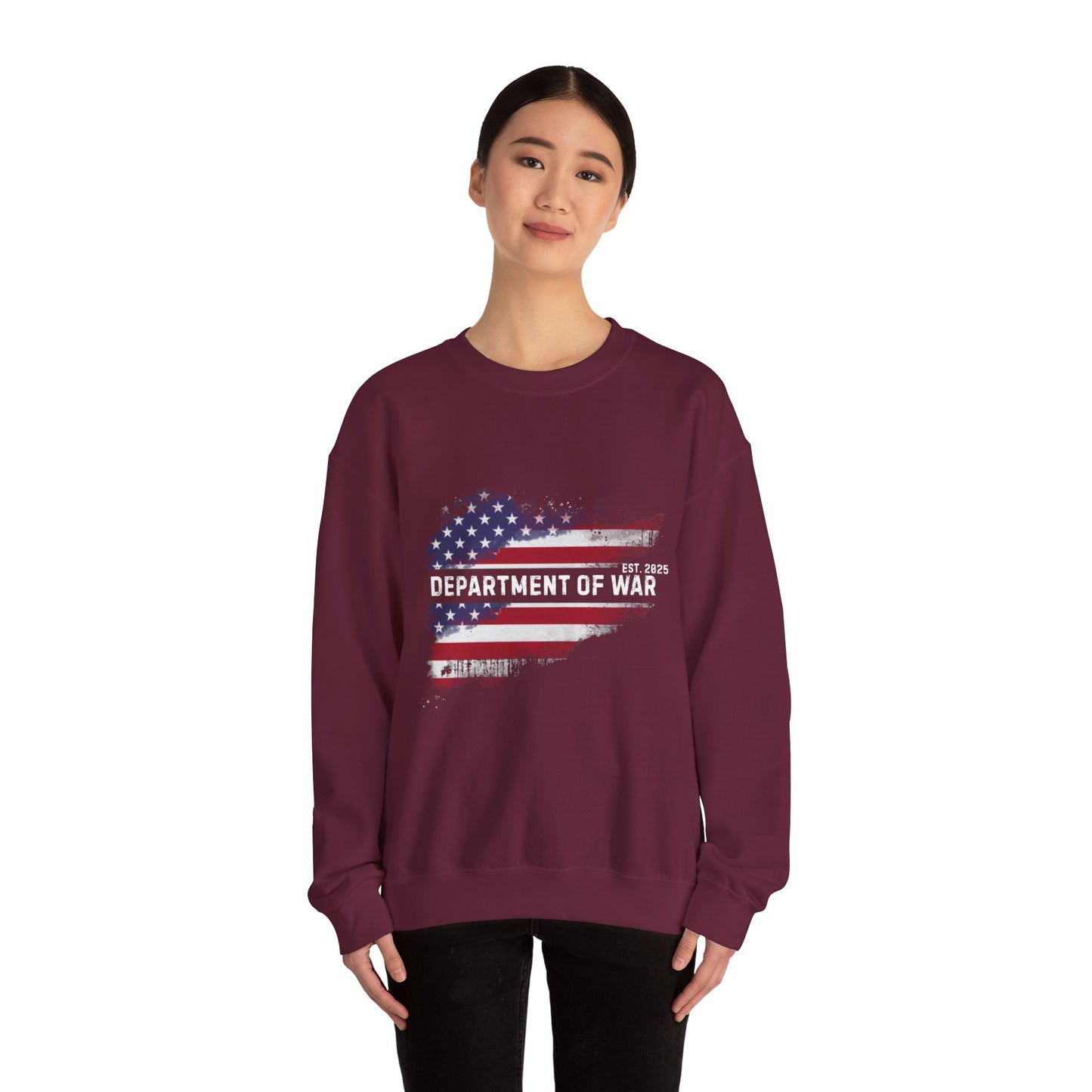Patriotic Unisex Department of War Long Sleeve Shirt – Est. 2025