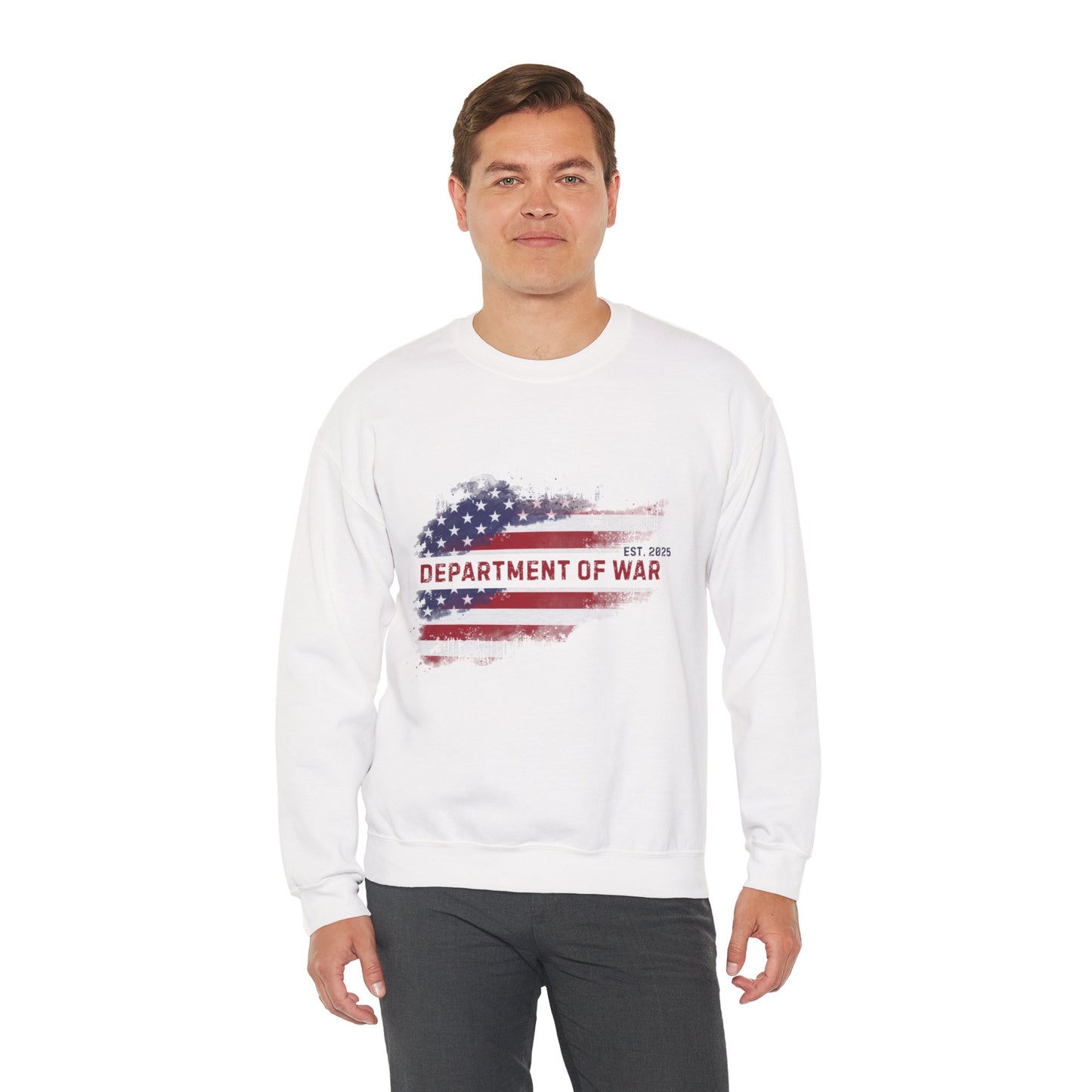 Patriotic Unisex Department of War Long Sleeve Shirt – Est. 2025