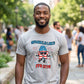 "SPARKLE LIKE ITS 1776" American Blue and Red Star Fireworks T-shirt