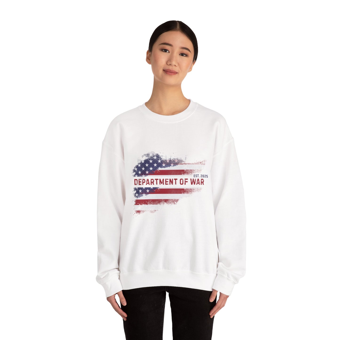 Patriotic Unisex Department of War Long Sleeve Shirt – Est. 2025