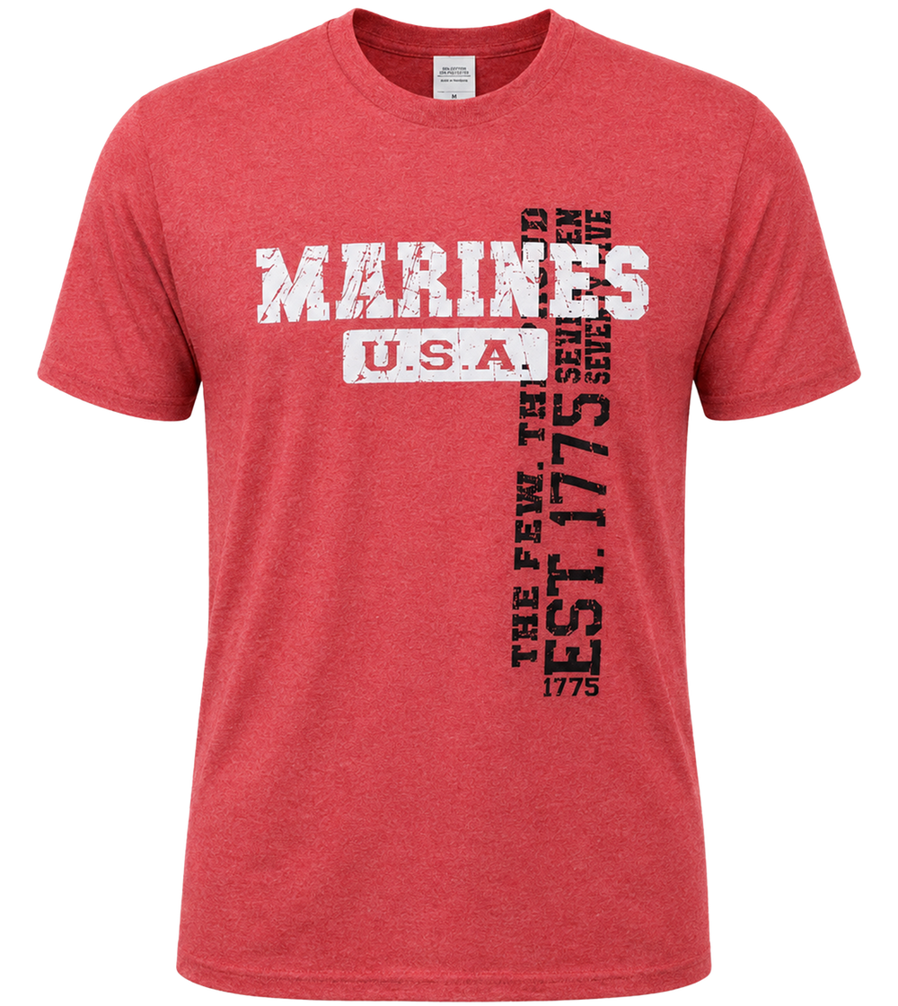 U.S. Marines Vintage Washed Cotton T-Shirt – view 1