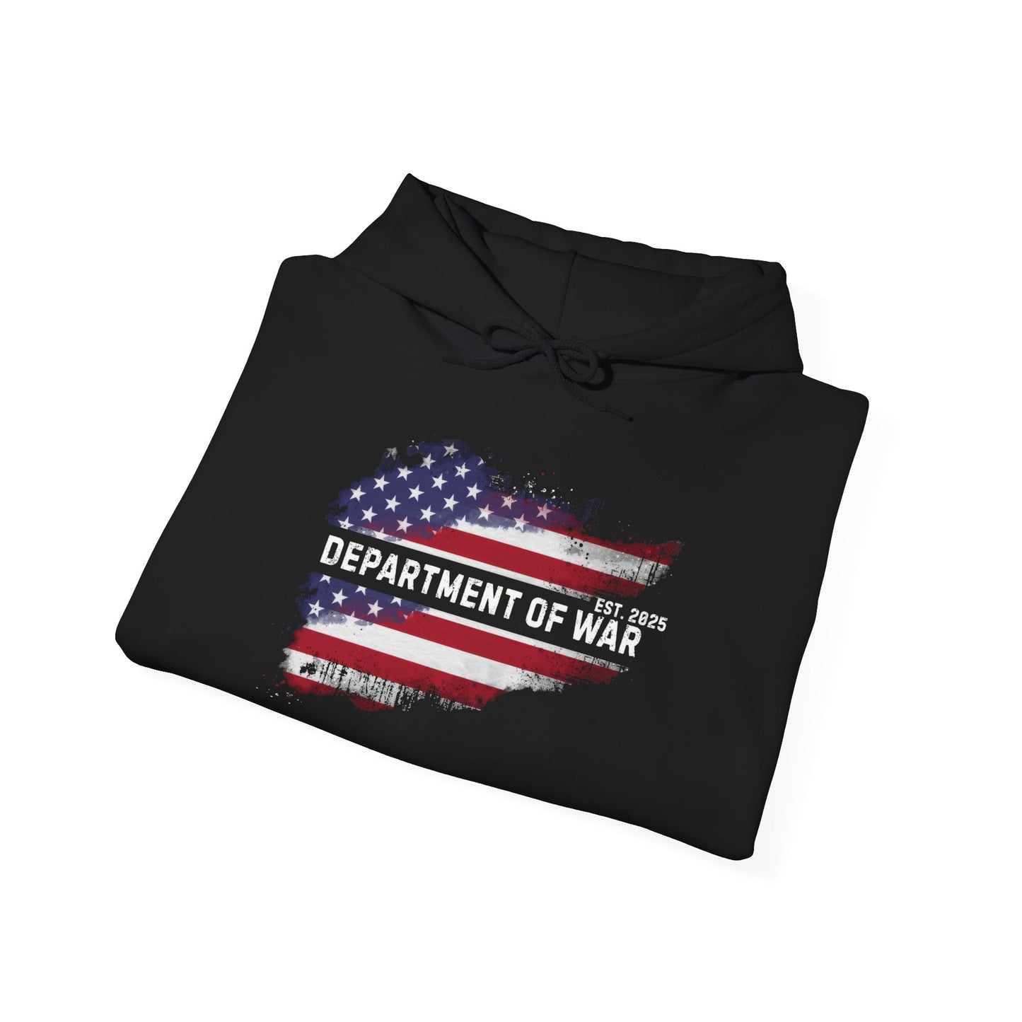 Patriotic Unisex Department of War Hoodie – Est. 2025