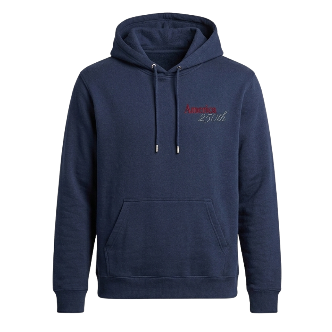 "America 250th" Embroidered Script Pullover Hoodie