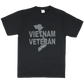 Vietnam Veteran Solid Color Logo Front T-Shirt – view 1