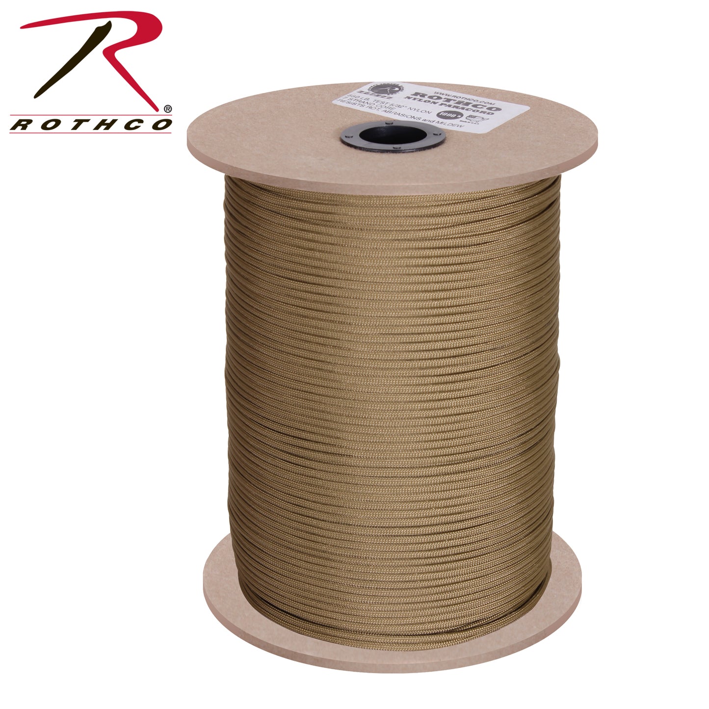 Rothco Nylon Paracord 550lb 1000 Foot Spool