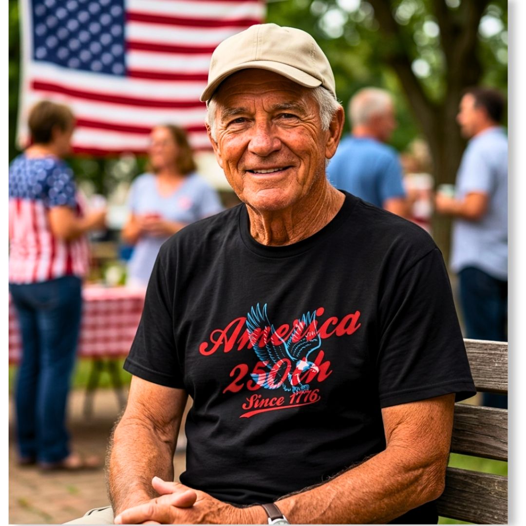 American Eagle 250th Since 1776 T-shirt