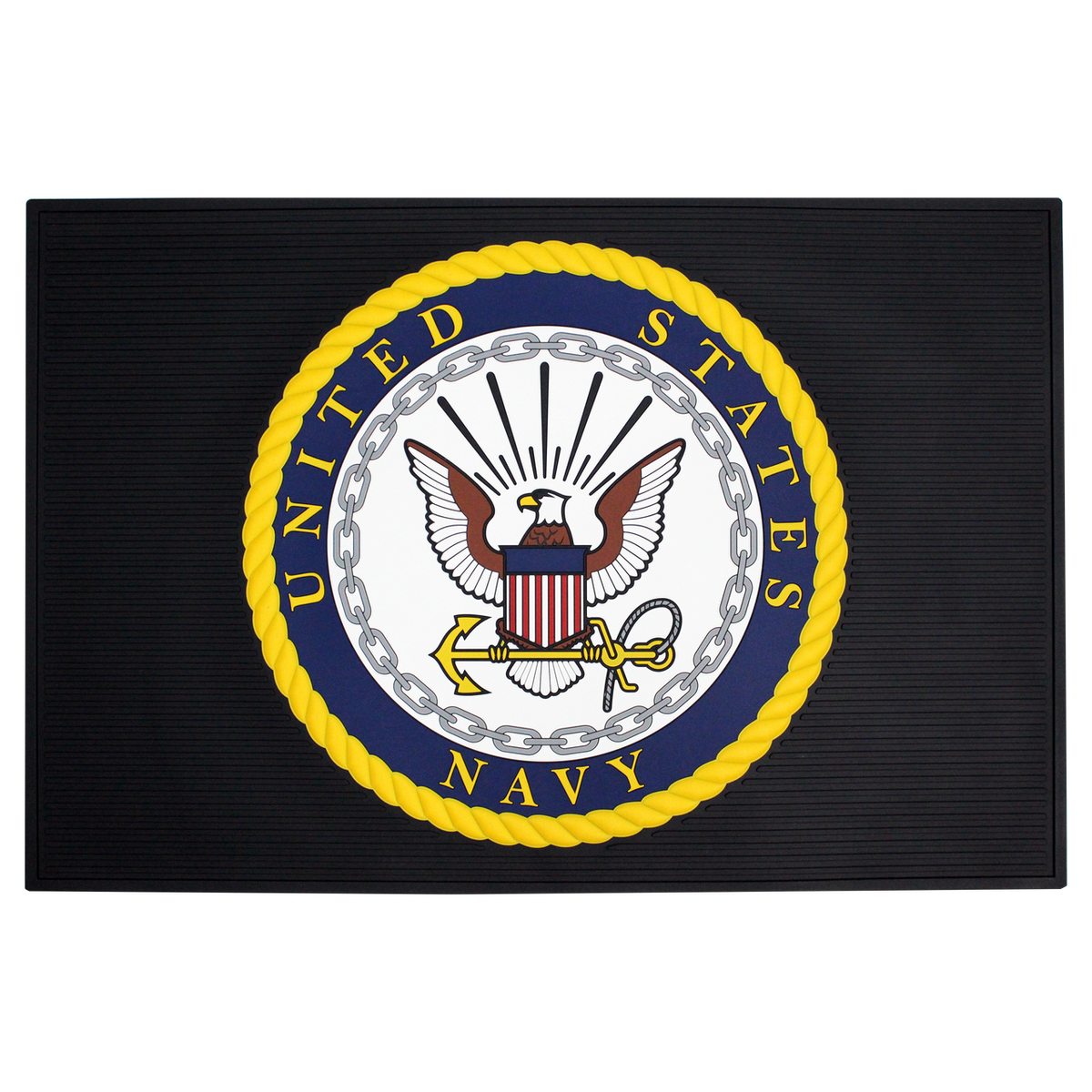 U.S. Navy Officially Licensed Heavy-Duty Door Mat – view 1