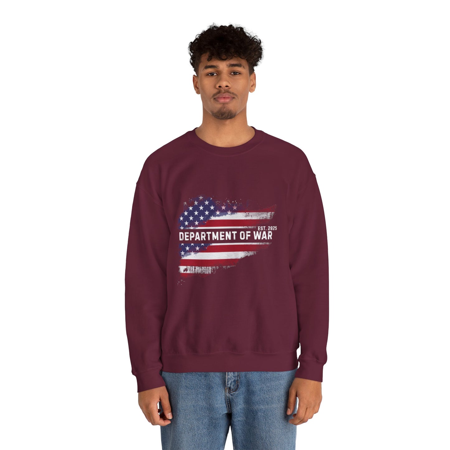 Patriotic Unisex Department of War Long Sleeve Shirt – Est. 2025