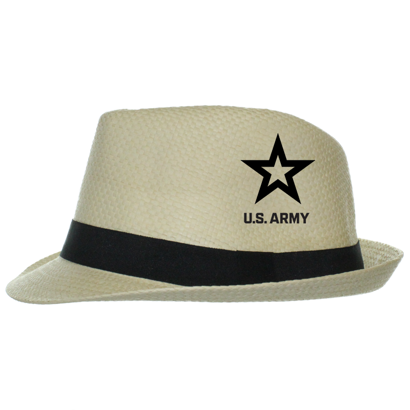 U.S. Army Officially Licensed Logo Fedora Hat – view 1