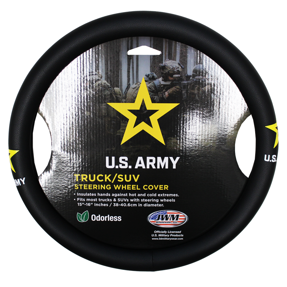U.S. Army Truck/SUV Steering Wheel Cover – view 1