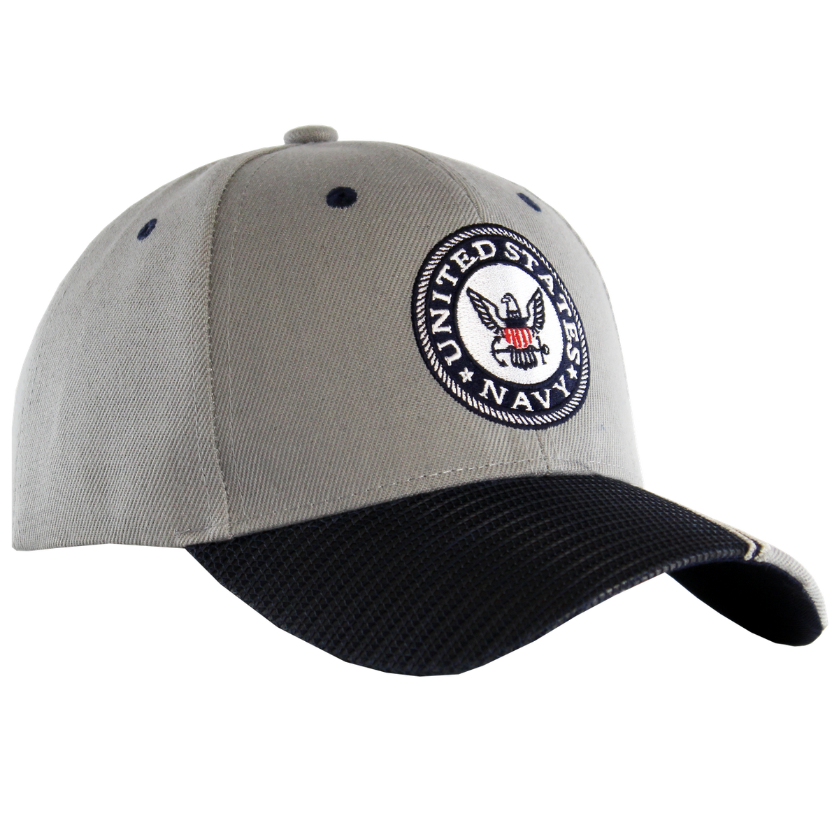 U.S. Navy Mesh Bill Cap with Embroidered Logo – view 3