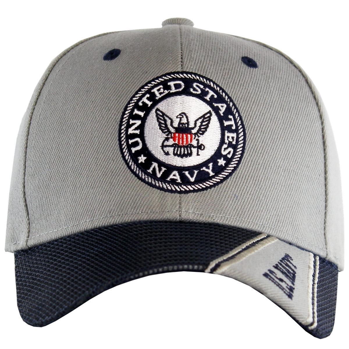 U.S. Navy Mesh Bill Cap with Embroidered Logo – view 2
