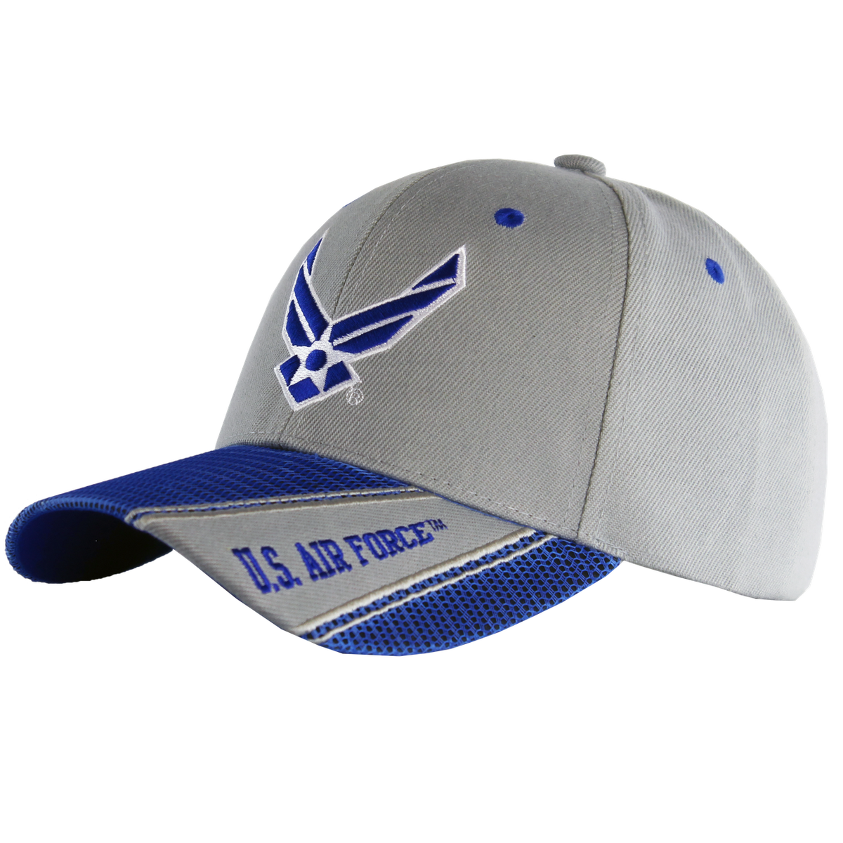 U.S. Air Force Embroidered Mesh Bill Cap – view 1