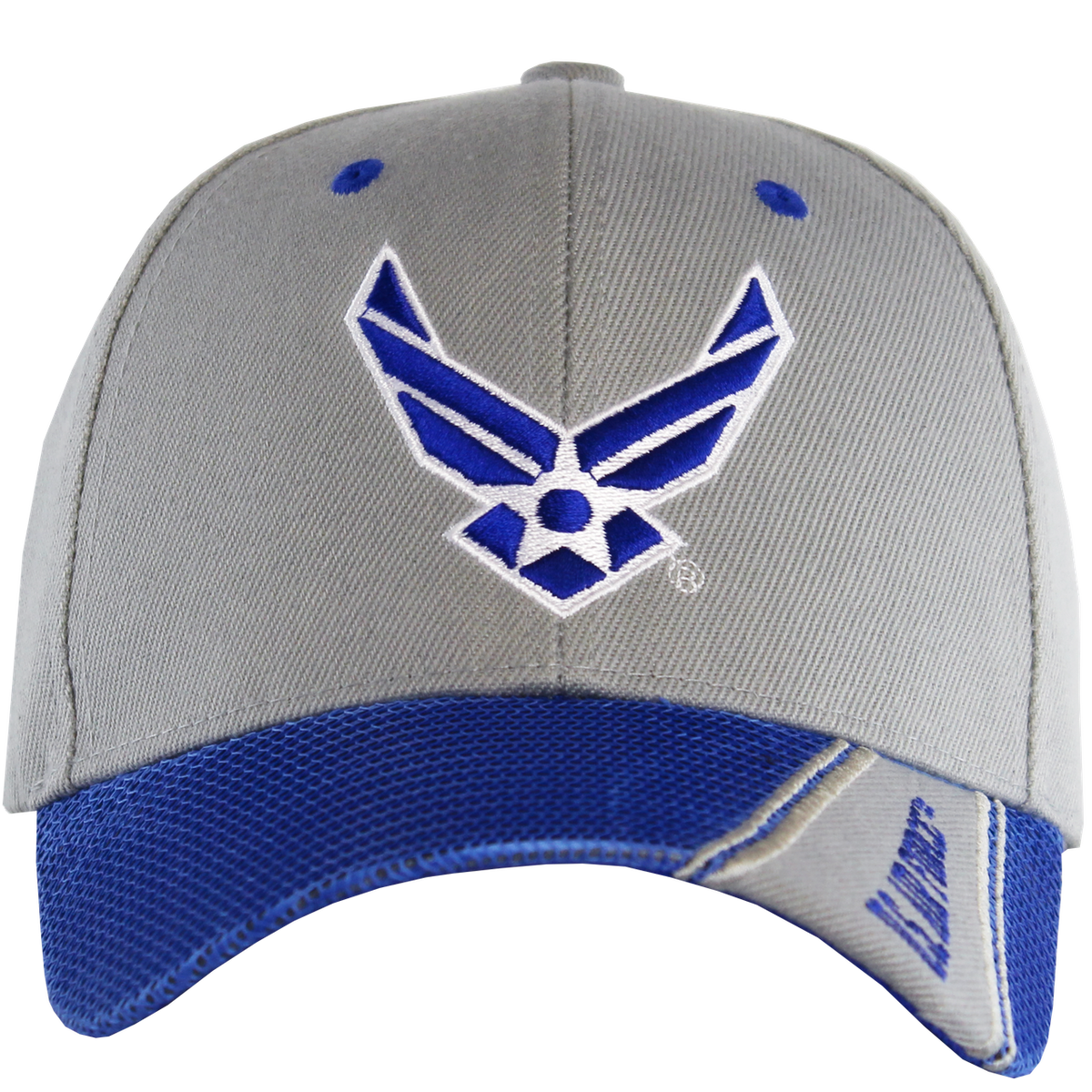U.S. Air Force Embroidered Mesh Bill Cap – view 2